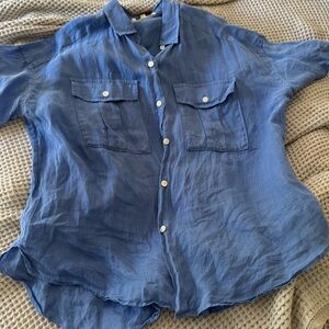 Alex Mill Linen Camp Shirt